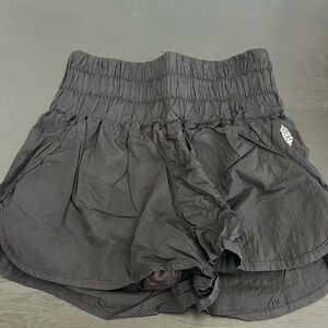 Black Free People High Waisted Shorts